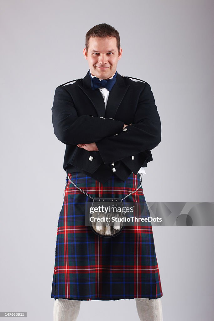 Handsome young scotsman