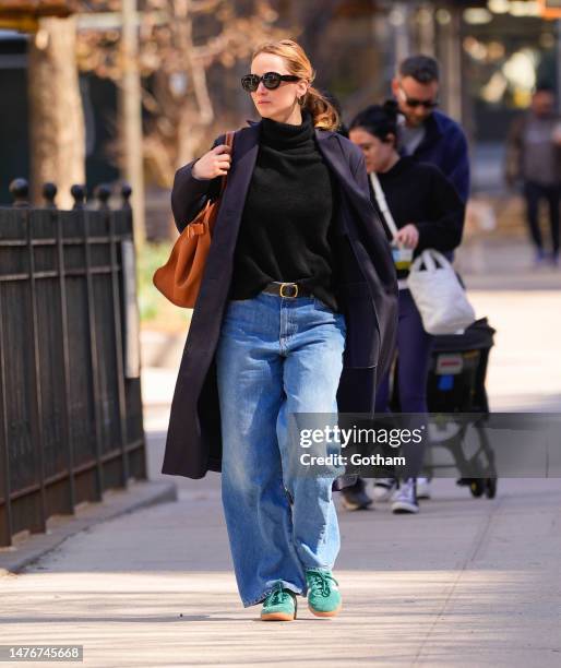 Jennifer Lawrence is seen on March 26, 2023 in New York City.