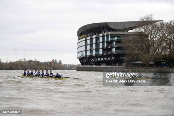 General view as James Forward, Tom Sharrock, Freddy Orpin, Alexander Bebb, James Doran, Jean-Phillippe Dufour, Tassilo von Mueller, Felix Drinkall...