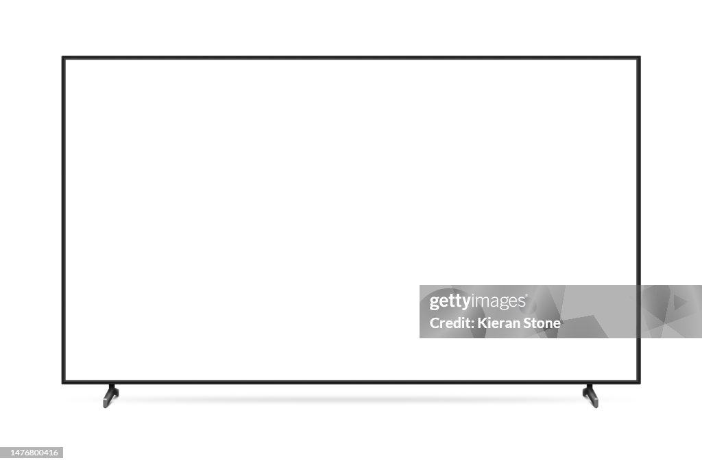 Blank TV on Stands