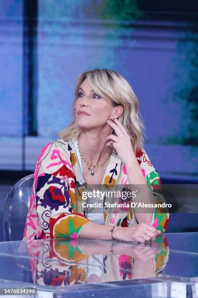 Ellen Hidding attends "Che Tempo Che Fa" Tv Show on March 26, 2023 in Milan, Italy.