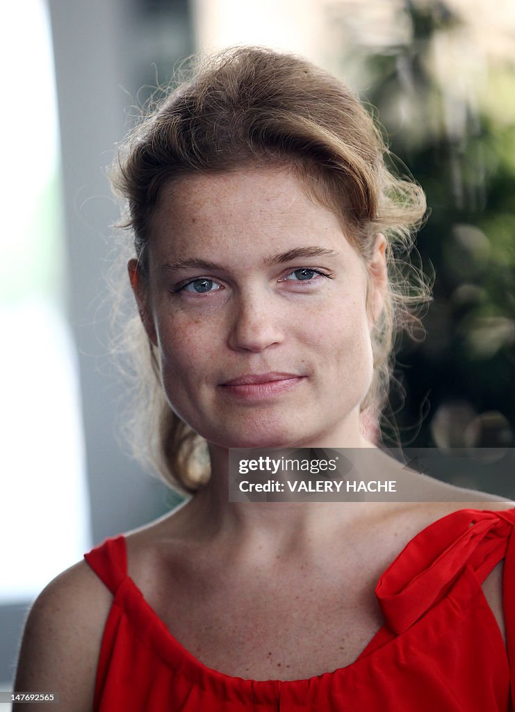 Sarah Biasini, a daughter of Austrian born German actress Romy... News