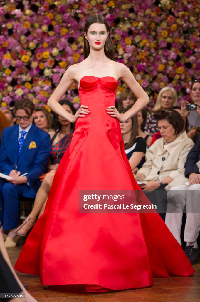 Christian Dior: Runway - Paris Fashion Week Haute Couture F/W 2013