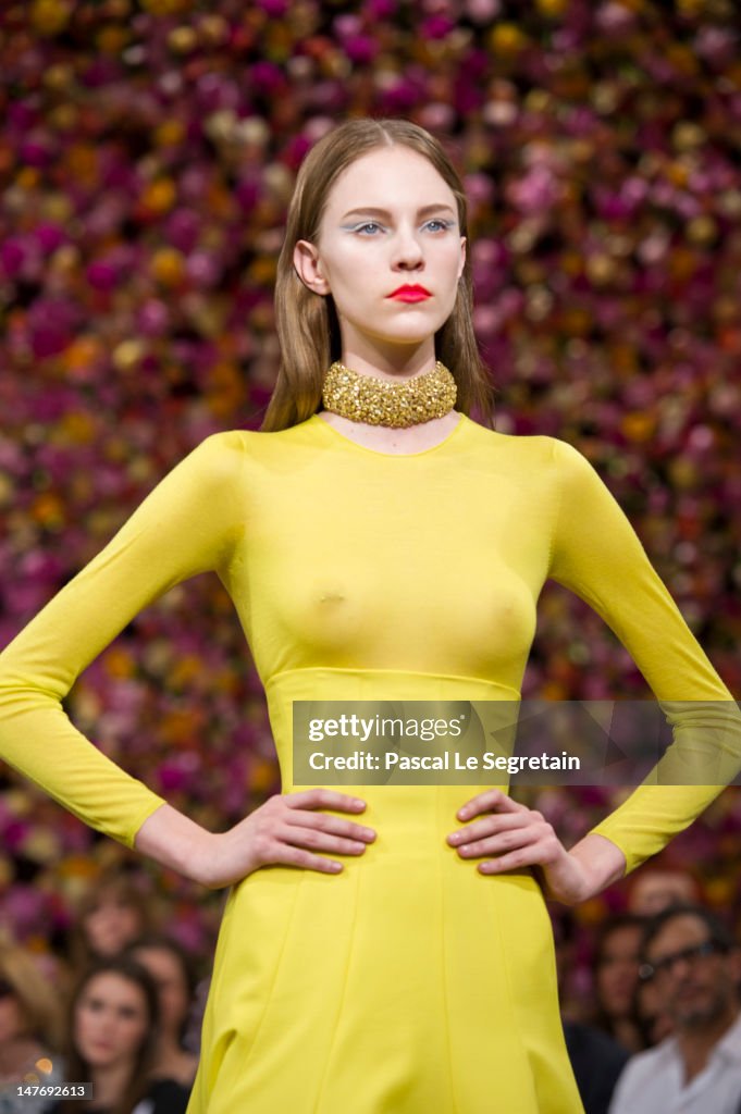 Christian Dior: Runway - Paris Fashion Week Haute Couture F/W 2013