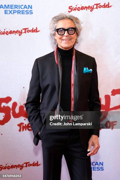 Tommy Tune attends "Sweeney Todd: The Demon Barber Of Fleet Street" Broadway revival opening night at Lunt-Fontanne Theatre on March 26, 2023 in New...