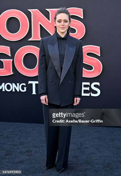 Daisy Head attends the Los Angeles Premiere of Paramount Pictures' "Dungeons And Dragons: Honor Among Thieves" at Regency Village Theatre on March...