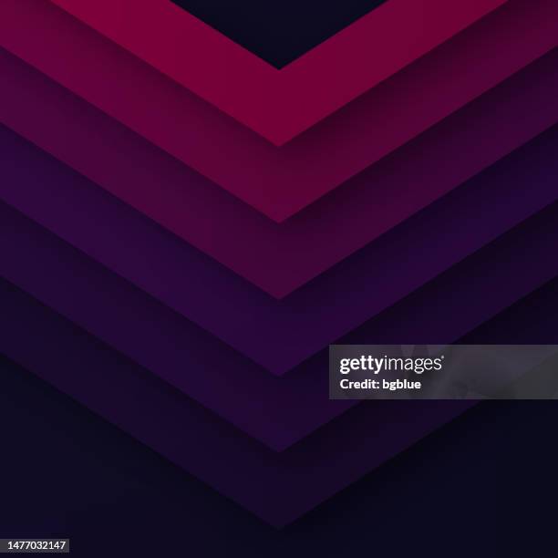 abstract design with geometric shapes and purple gradients - trendy background - neon square stock illustrations