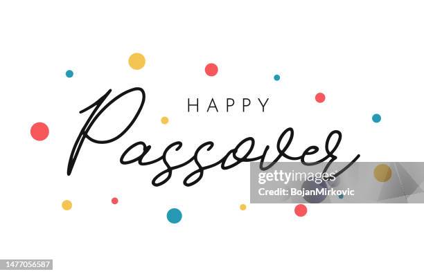 stockillustraties, clipart, cartoons en iconen met happy passover background, card, poster. vector - happy passover