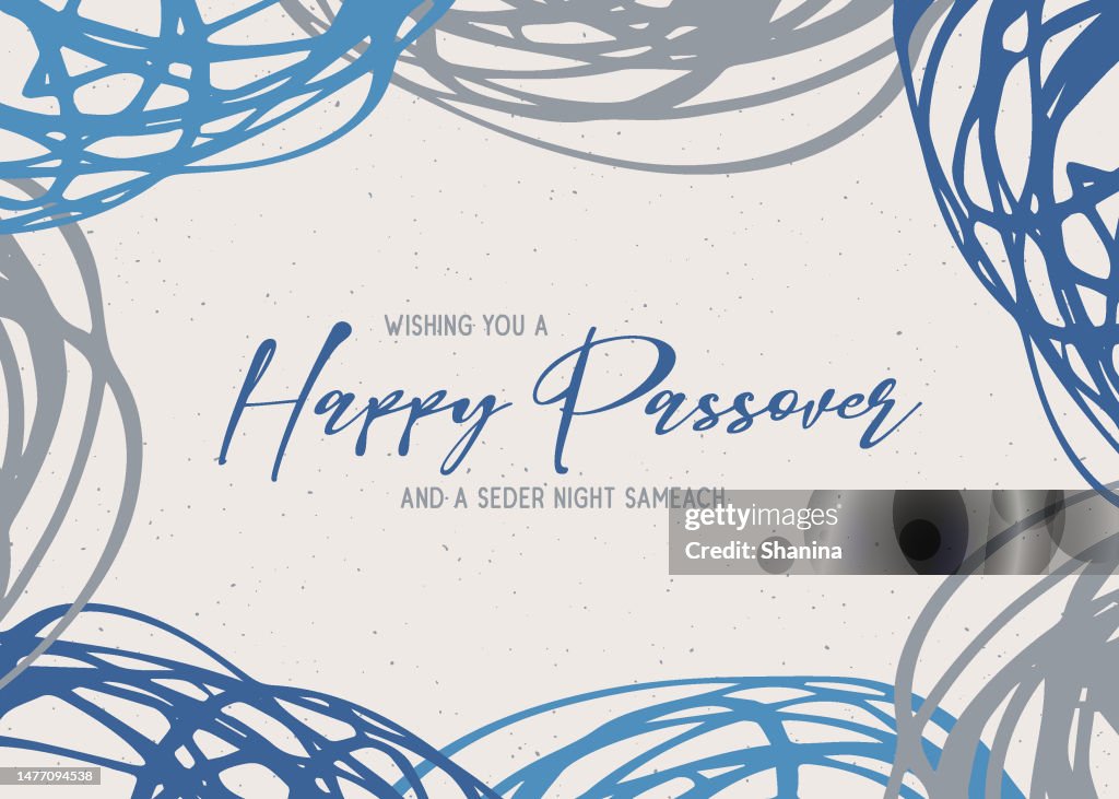Happy Passover Greeting Card - v1
