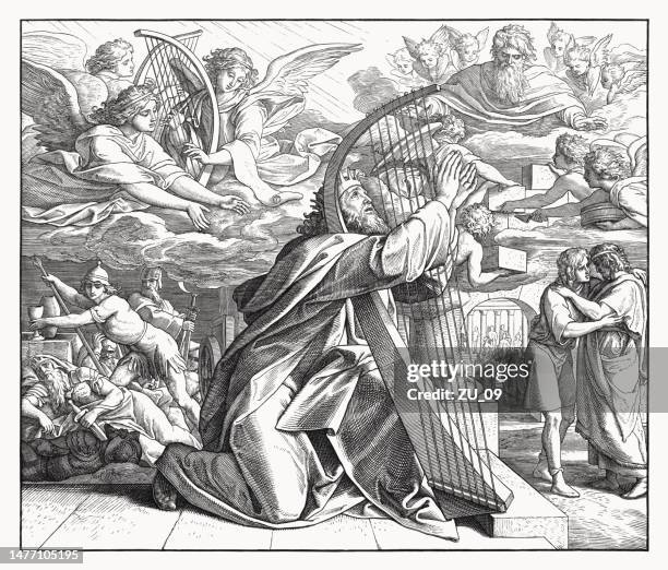David In Script 1,310 Biblical King David Stock Photos, High-Res Pictures, and Images ...