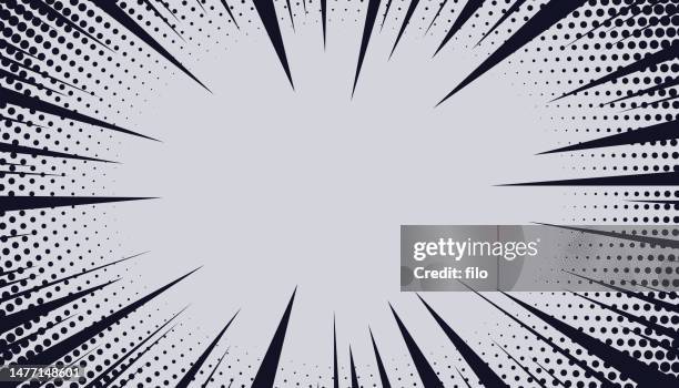 comic burst explosion excitement background - cartoon strip stock illustrations