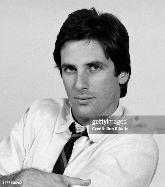 Actor Hart Bochner portrait session, November 27, 1984 in Los Angeles, California.