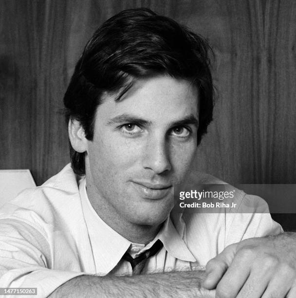 Actor Hart Bochner portrait session, November 27, 1984 in Los Angeles, California.