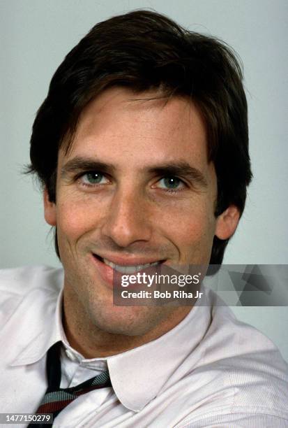 Actor Hart Bochner portrait session, November 27, 1984 in Los Angeles, California.