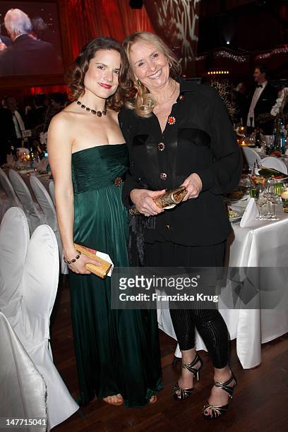 Diana Koerner and daugther Jenny - Joy Kreindl attend the German Opera Ball 2012 at the Alte Oper on February 25, 2012 in Frankfurt, Germany.