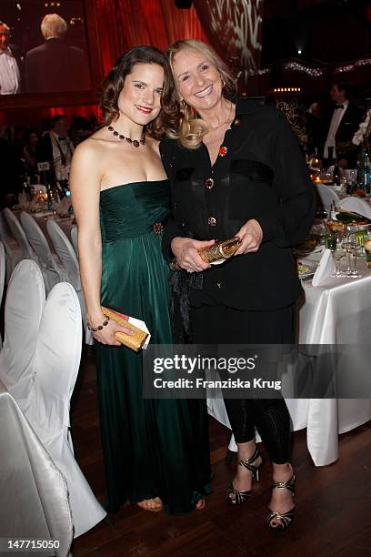 Diana Koerner and daugther Jenny - Joy Kreindl attend the German Opera Ball 2012 at the Alte Oper on February 25, 2012 in Frankfurt, Germany.