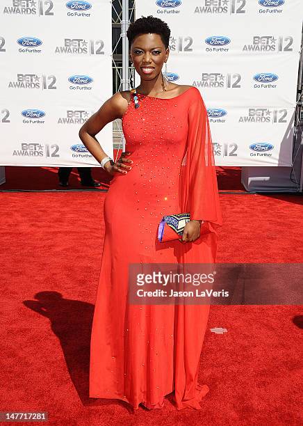 Singer Lira attends the 2012 BET Awards at The Shrine Auditorium on July 1, 2012 in Los Angeles, California.