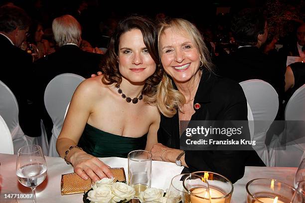 Diana Koerner and daugther Jenny - Joy Kreindl attend the German Opera Ball 2012 at the Alte Oper on February 25, 2012 in Frankfurt, Germany.