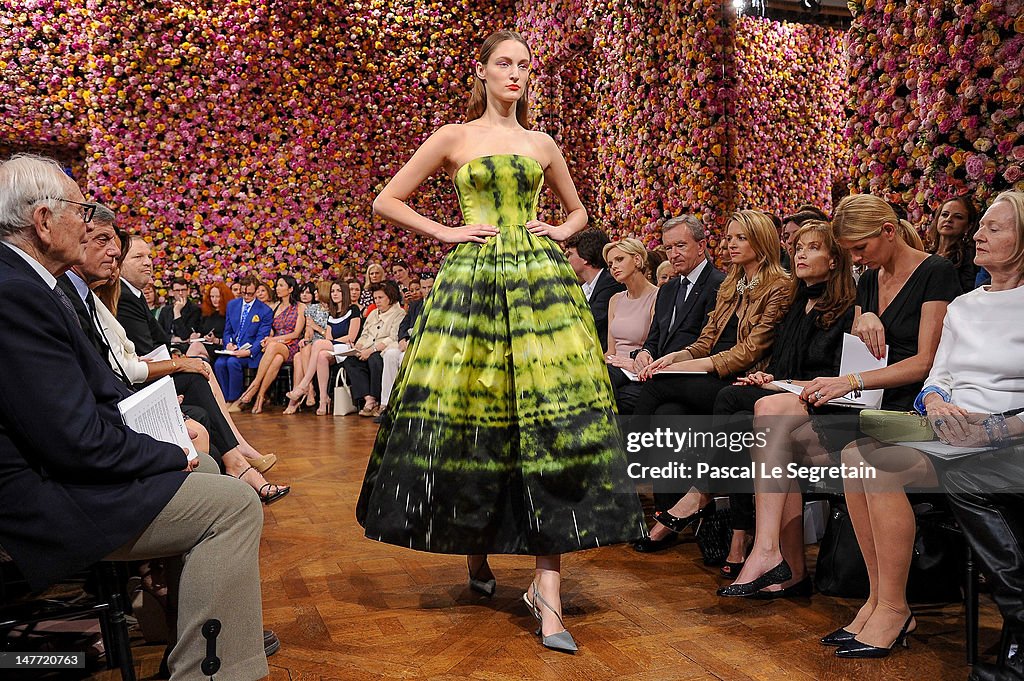 Christian Dior: Front Row - Paris Fashion Week Haute Couture F/W 2013