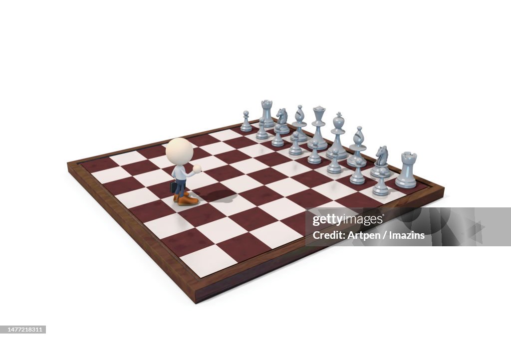 3d Cg Person Anthropomorphism Character Object Illustration High-Res ...