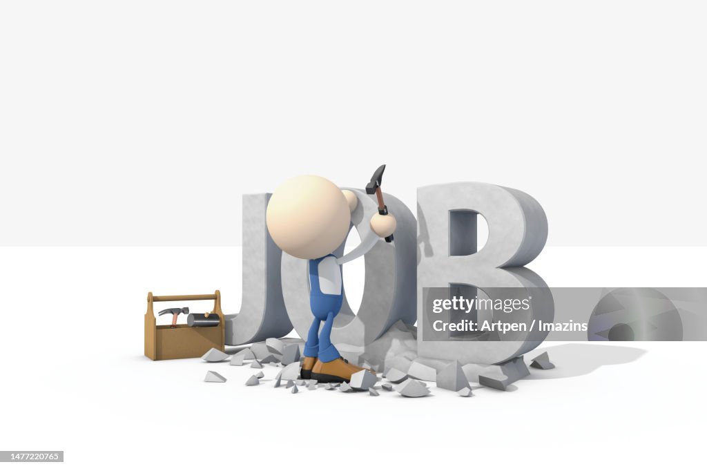 3D, CG, person, anthropomorphism, character, object, illustration