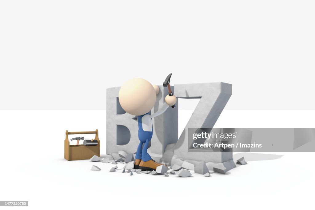 3D, CG, person, anthropomorphism, character, object, illustration