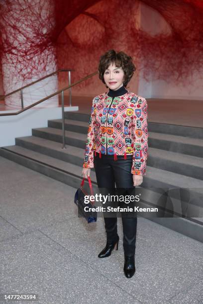 Lynda Resnick attends the Hammer Museum celebrates its new expansion at the Hammer Museum on March 25, 2023 in Los Angeles, California.