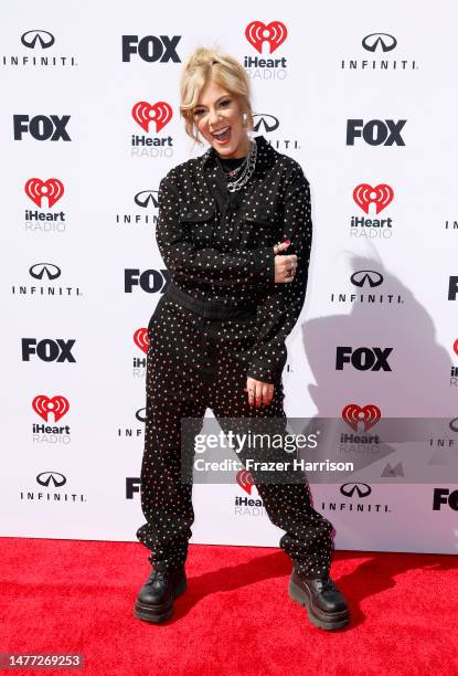 Jax attends the 2023 iHeartRadio Music Awards at Dolby Theatre on March 27, 2023 in Hollywood, California.