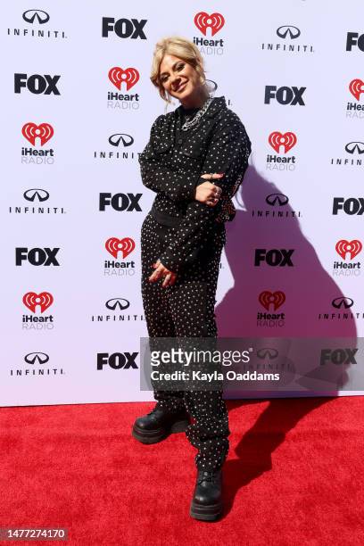 Jax attends the 2023 iHeartRadio Music Awards at Dolby Theatre on March 27, 2023 in Hollywood, California.