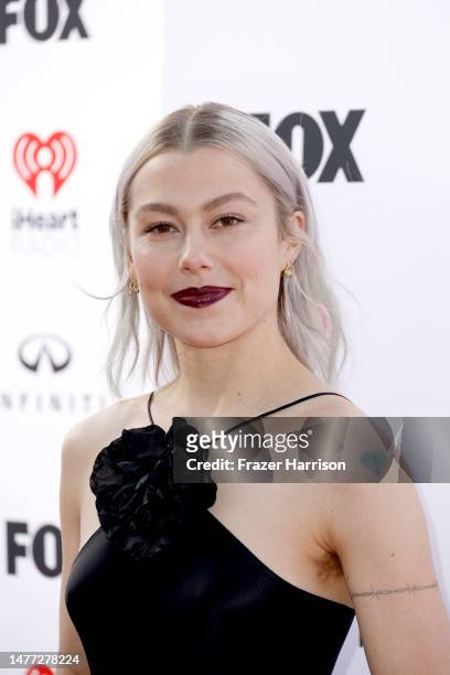 Phoebe Bridgers attends the 2023 iHeartRadio Music Awards at Dolby Theatre on March 27, 2023 in Hollywood, California.