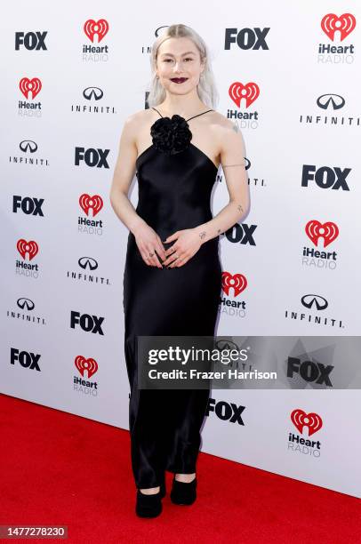 Phoebe Bridgers attends the 2023 iHeartRadio Music Awards at Dolby Theatre on March 27, 2023 in Hollywood, California.
