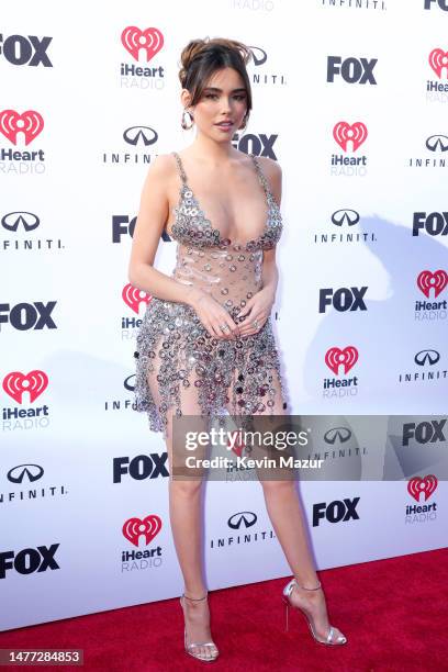 Madison Beer attends the 2023 iHeartRadio Music Awards at Dolby Theatre in Los Angeles, California on March 27, 2023. Broadcasted live on FOX.