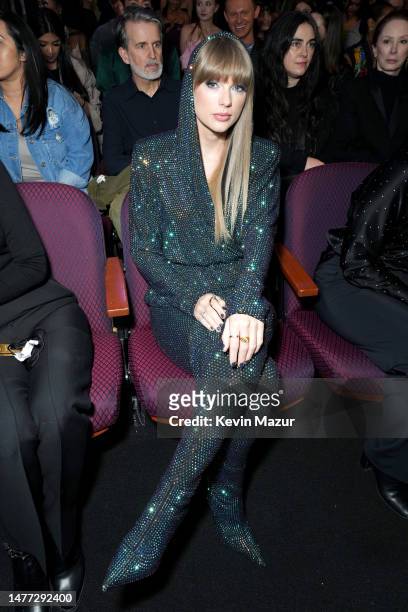Taylor Swift attends the 2023 iHeartRadio Music Awards at Dolby Theatre in Los Angeles, California on March 27, 2023. Broadcasted live on FOX.