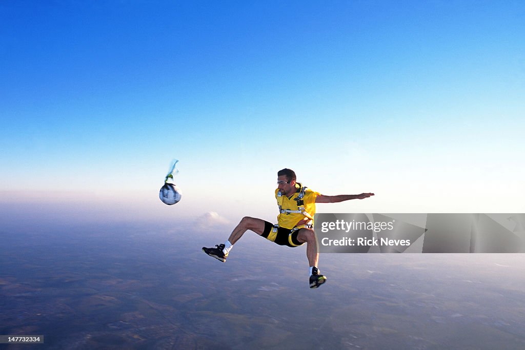 Skydive football