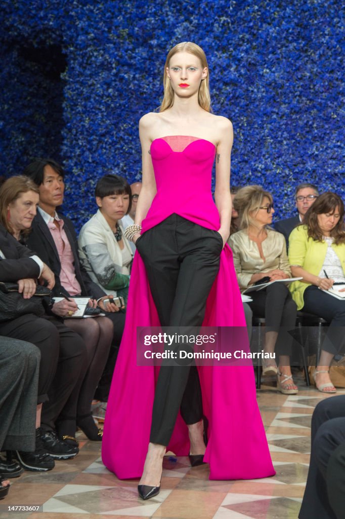 Christian Dior: Runway - Paris Fashion Week Haute Couture F/W 2013