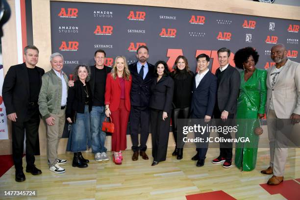 Matt Damon, Cory Shields, Courtenay Valenti, David Ellison, Jen Salke, Ben Affleck, Sue Kroll, Julie Rapaport, Albert Cheng, Mike Hopkins, Viola...