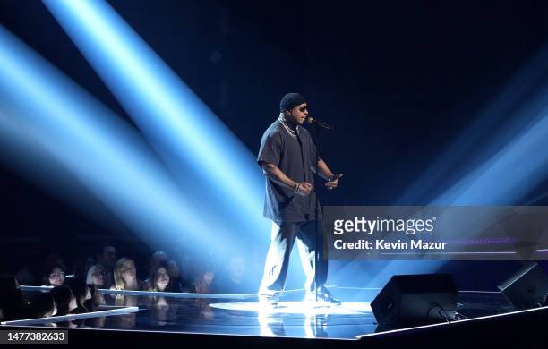 Cool J performs onstage during the 2023 iHeartRadio Music Awards at Dolby Theatre in Los Angeles, California on March 27, 2023. Broadcasted live on...