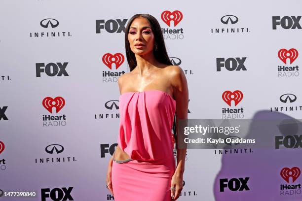 Nicole Scherzinger attends the 2023 iHeartRadio Music Awards at Dolby Theatre on March 27, 2023 in Hollywood, California.