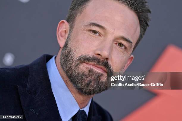 Ben Affleck attends the Amazon Studios' World Premiere of "AIR" at Regency Village Theatre on March 27, 2023 in Los Angeles, California.