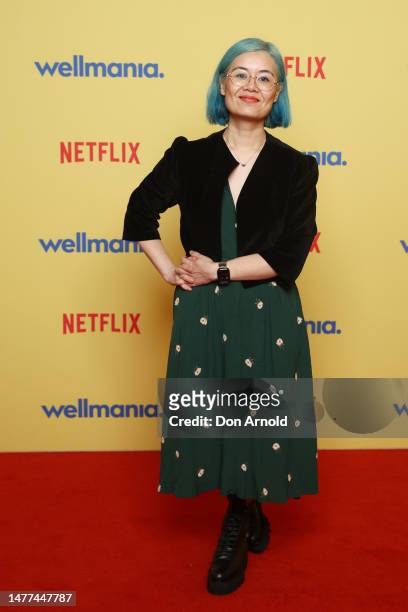 Que Minh Luu attends a special screening of Netflix's new series WELLMANIA at Event Cinemas Bondi Junction on March 28, 2023 in Sydney, Australia.