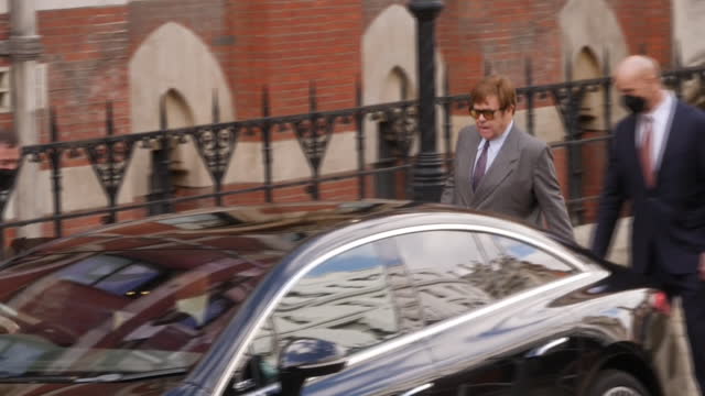 GBR: Prince Harry and Elton John appear at High Court in Associated Newspapers hearing