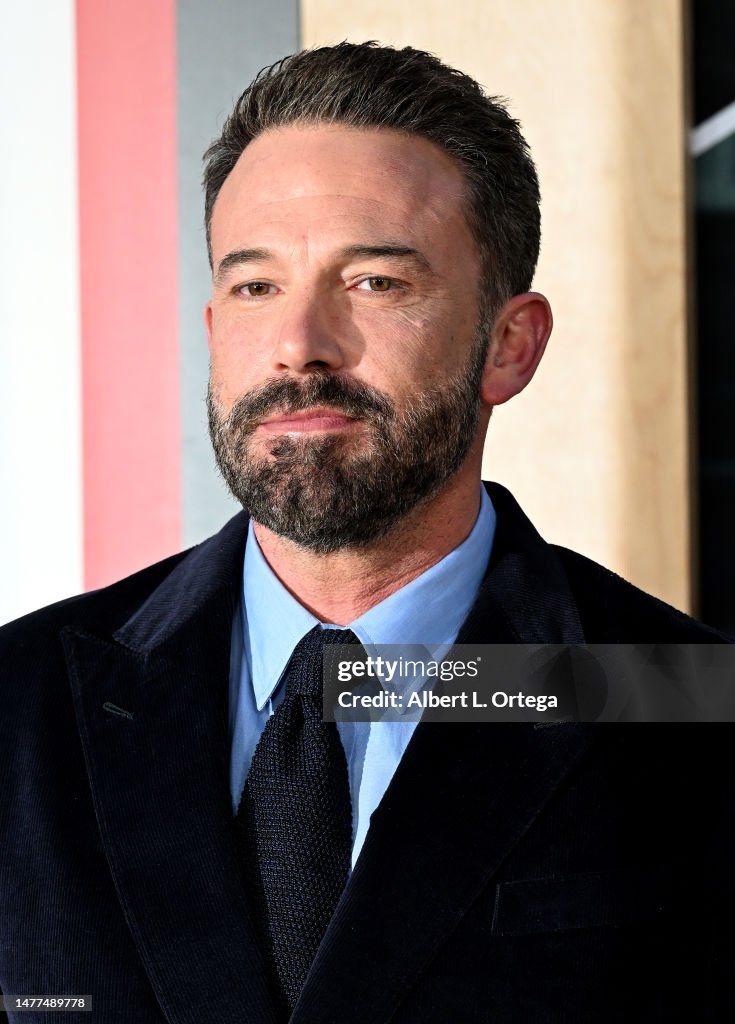 Ben Affleck arrives for Amazon Studios' World Premiere Of "AIR" held