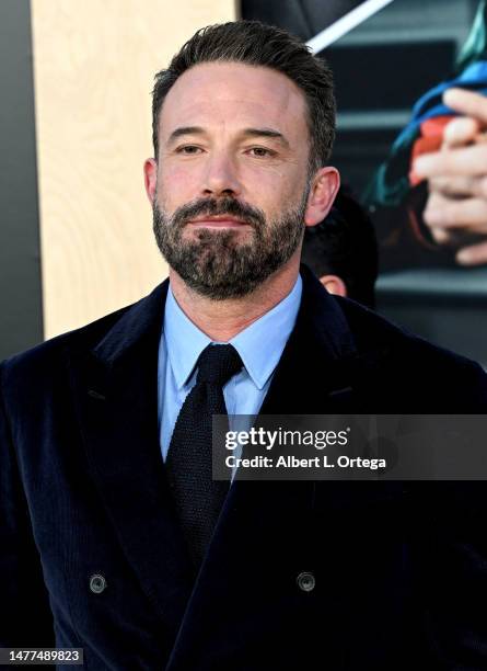 Ben Affleck arrives for Amazon Studios' World Premiere Of "AIR" held at Regency Village Theatre on March 27, 2023 in Los Angeles, California.