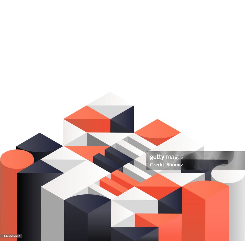 Seamless Isometric Background High-Res Vector Graphic - Getty Images