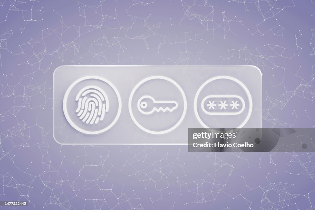 MFA - multiple-factor authentication background