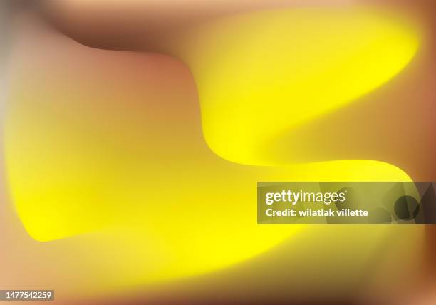 modern liquid gradient colors abstract background - yellow abstract stock pictures, royalty-free photos & images