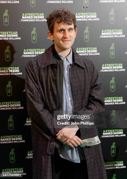 Harry Melling attends "A Streetcar Named Desire" West End Opening at the Phoenix Theatre on March 28, 2023 in London, England.