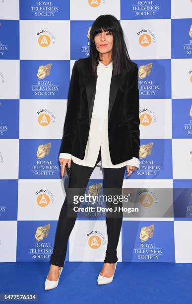 Claudia Winkleman attends the Royal Television Society Programme Awards 2023 at JW Marriott Grosvenor House on March 28, 2023 in London, England.