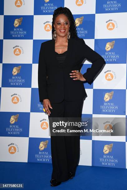 Kirsty Leigh Porter attends the Royal Television Society Programme Awards 2023 at JW Marriott Grosvenor House on March 28, 2023 in London, England.