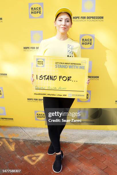 Janel Tanna attends Hope For Depression Research Foundation's Race of Hope at Southampton Cultural Center on August 7, 2022 in Southampton, NY.